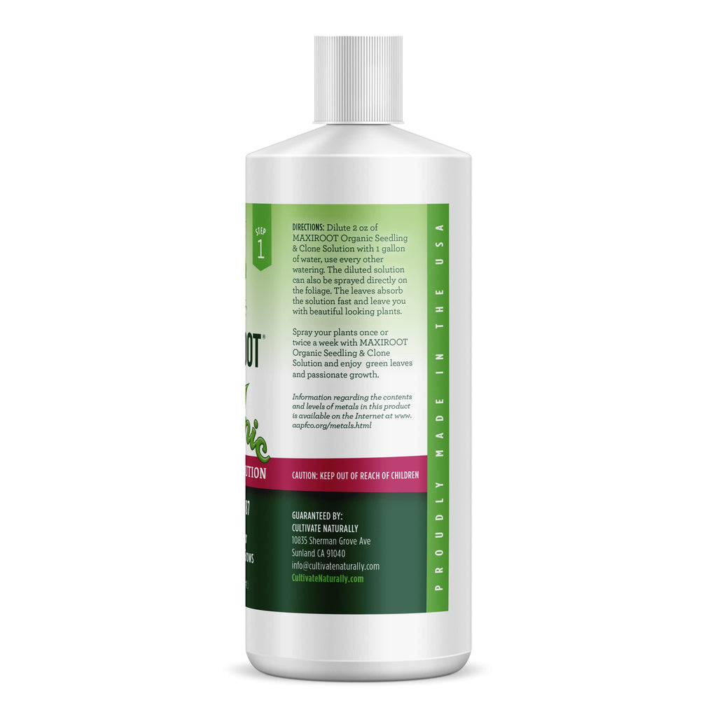 Liquid Fertilizer for Seedlings, Cuttings & Clones, 32 oz I583792