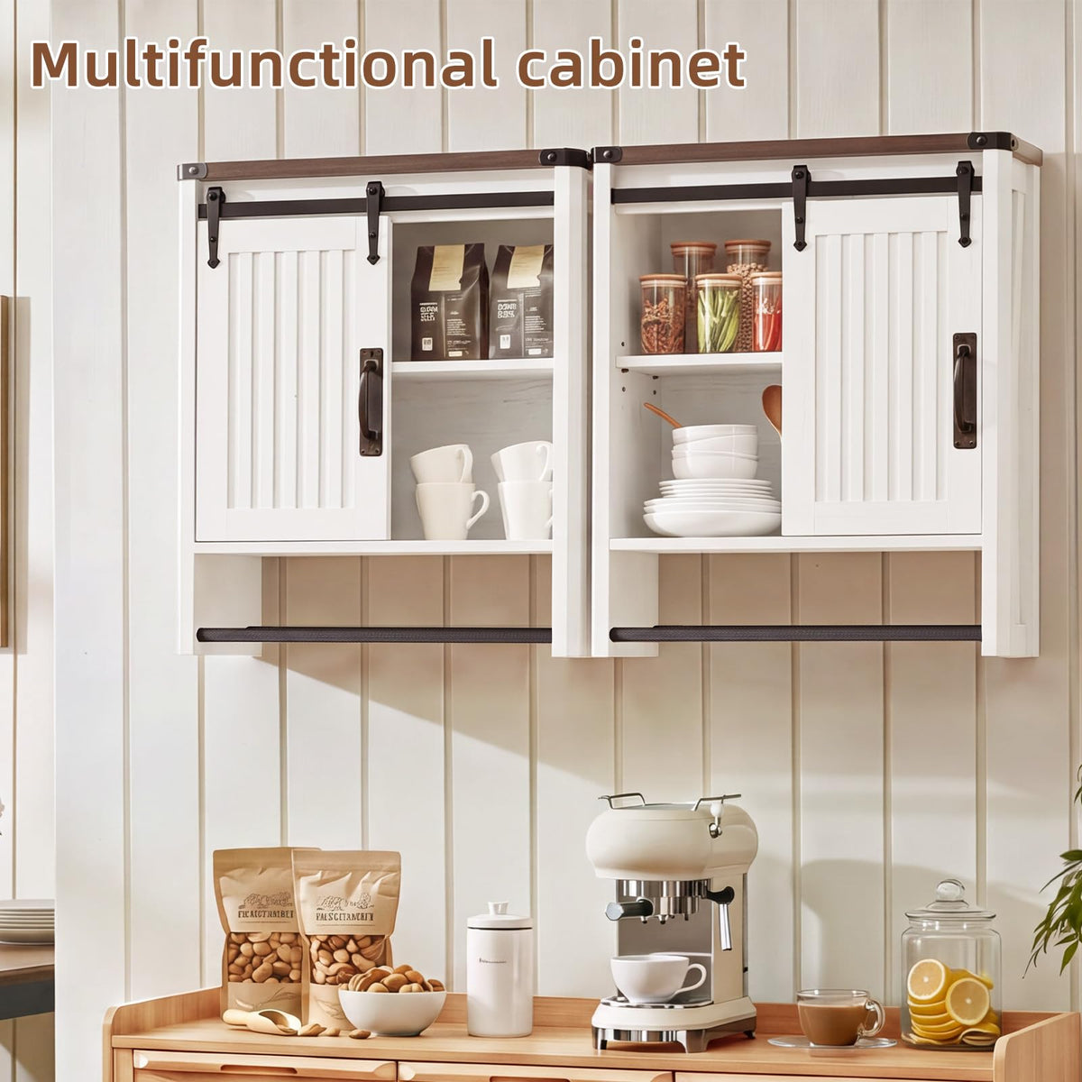 Bathroom Wall Cabinet with Sliding Door J718