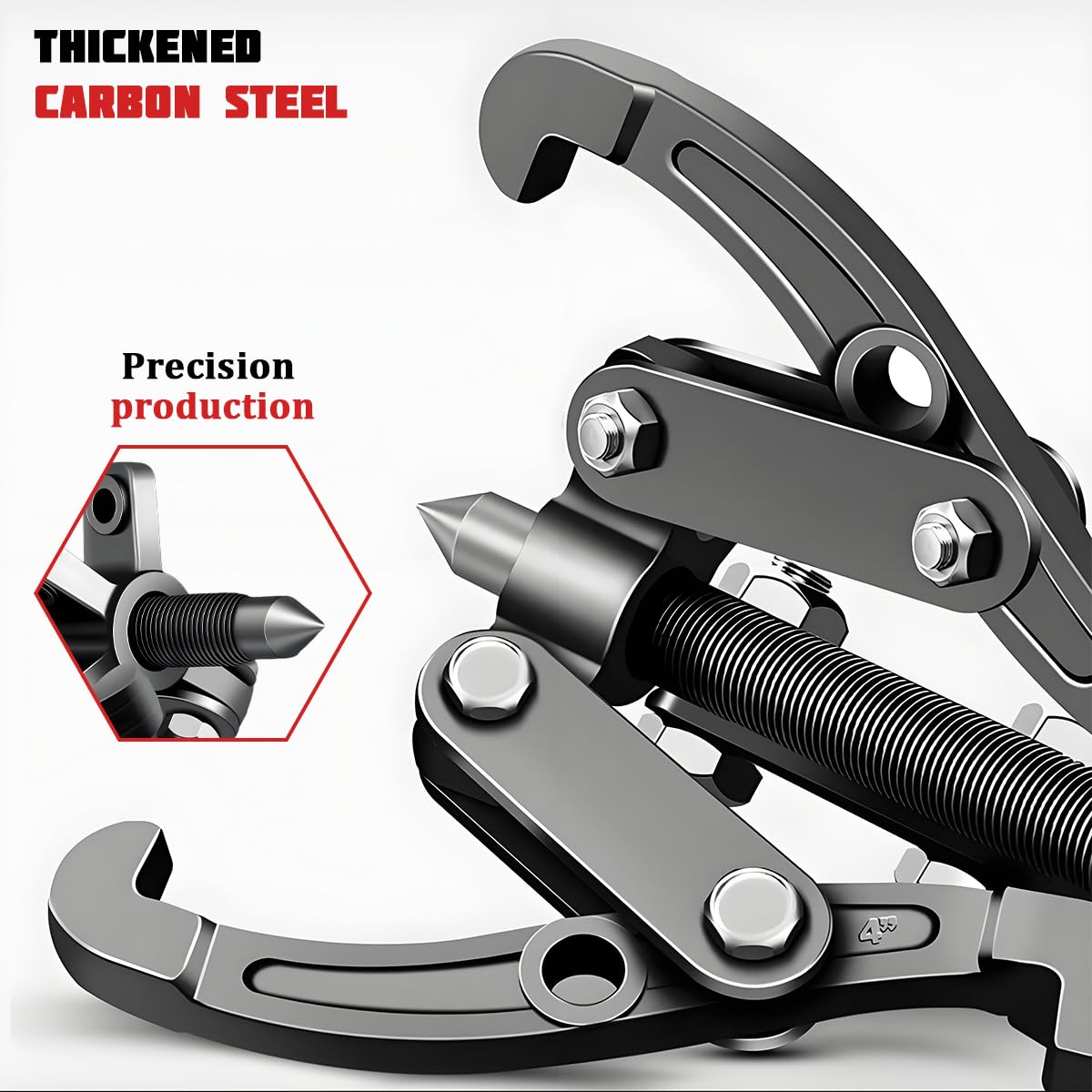 3 Jaw Inner Bearing Puller with Reversible Jaws U47446