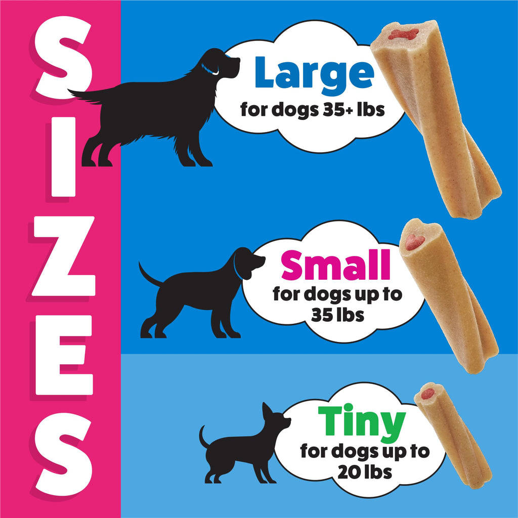 Dog Chew Treats 60 ct Pouch D3612
