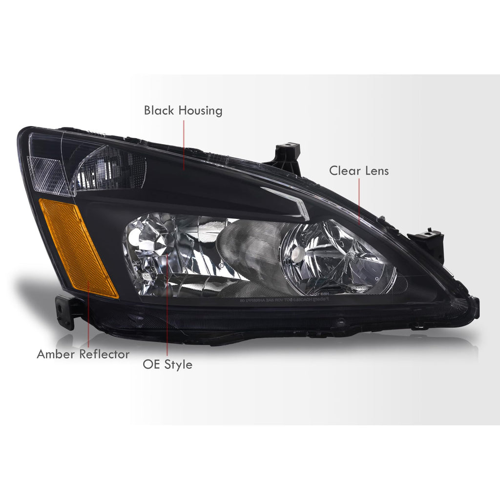 Headlights Assembly Left+Right Pair Q7445