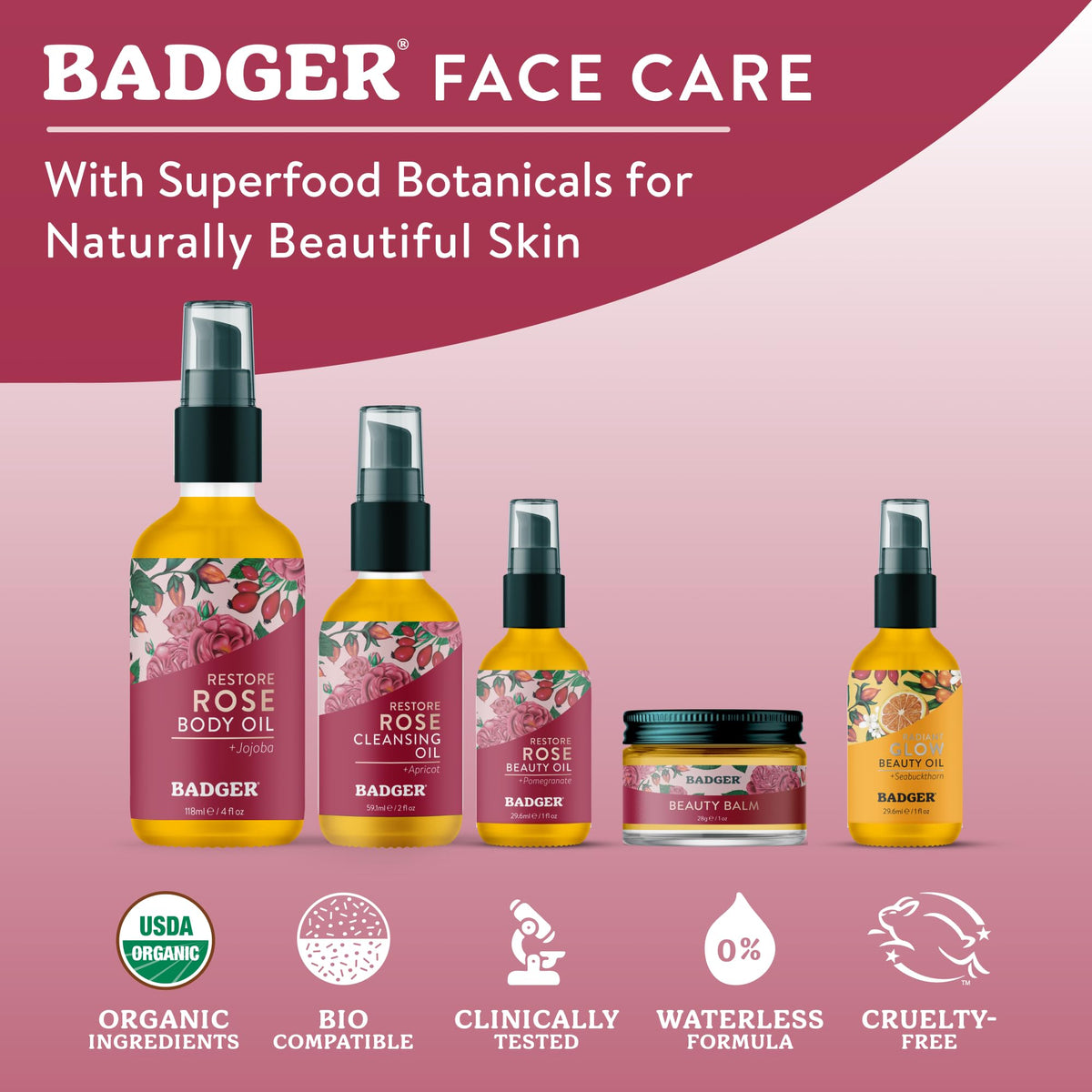 Organic Rose Beauty Balm M4495