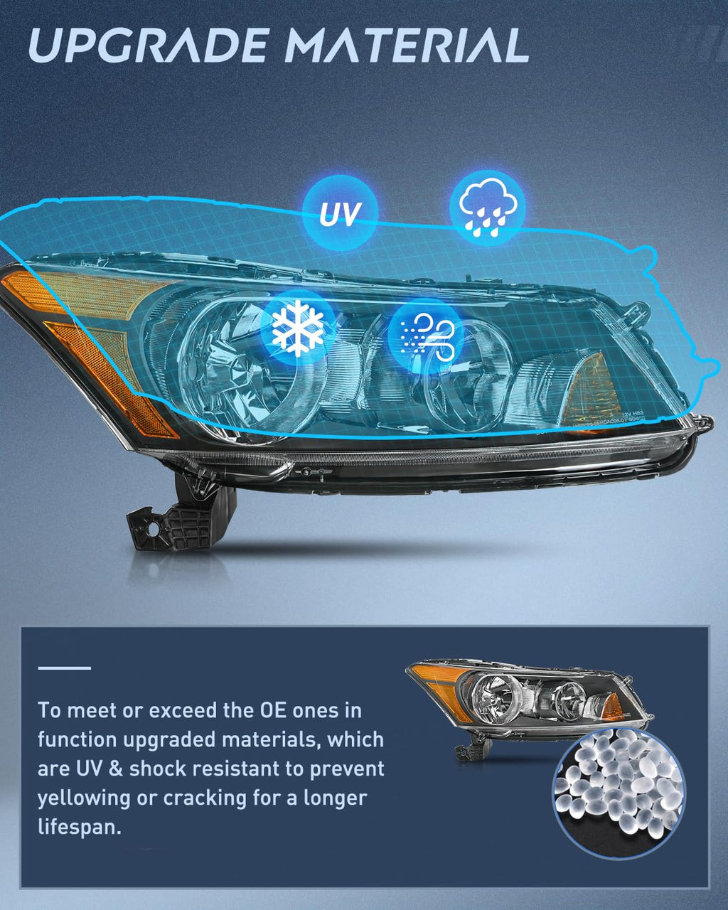 Headlights Assembly H1202