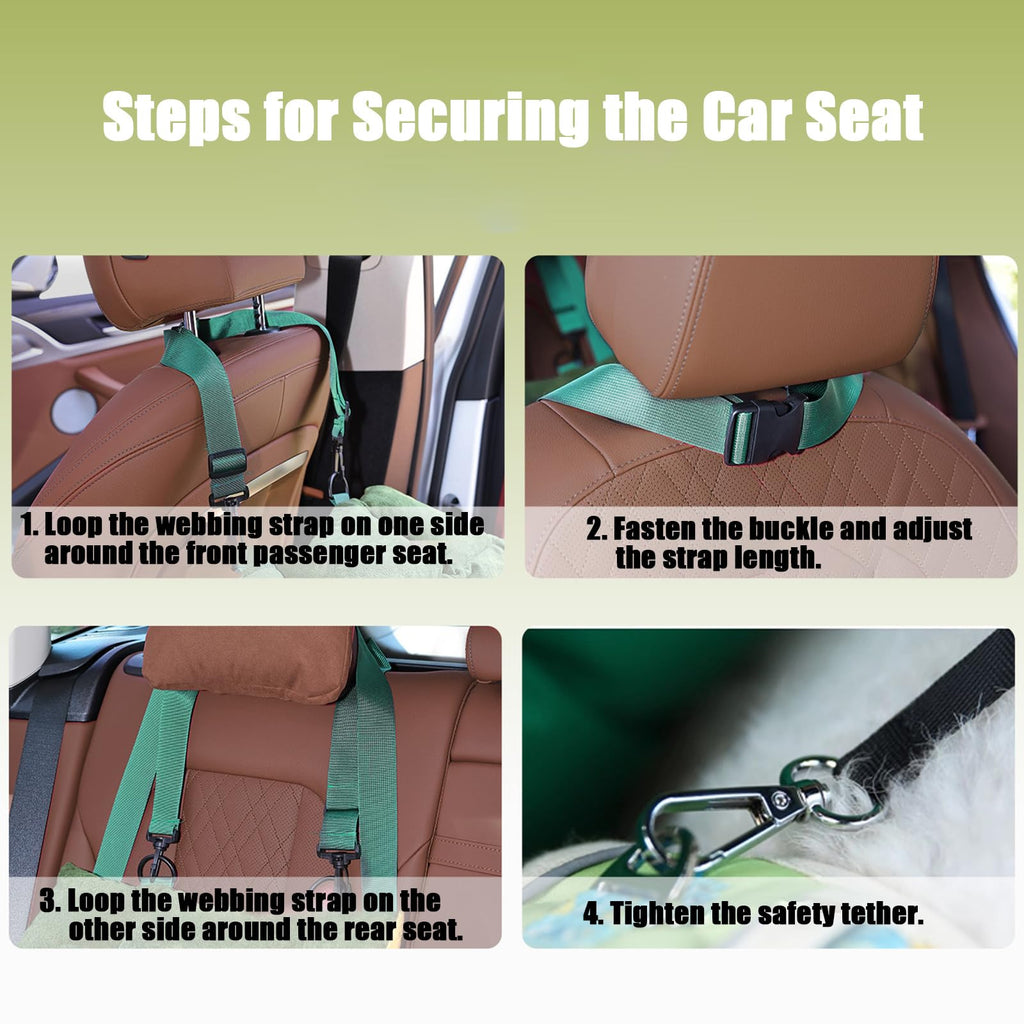 2-in-1 Dog Car Seat E909472