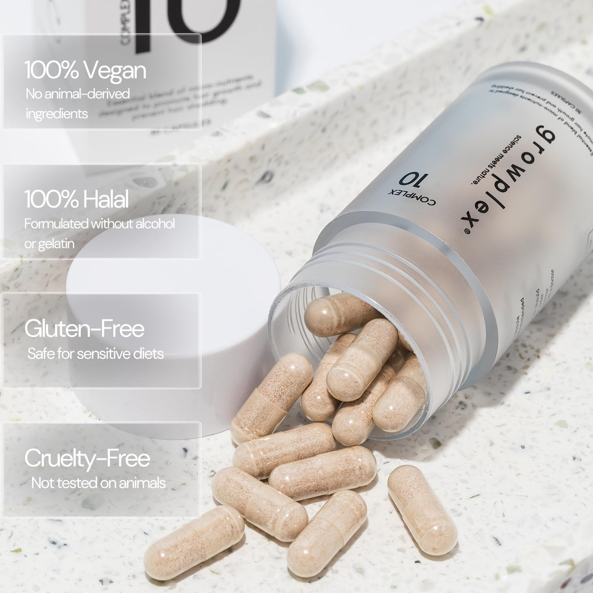 Biotin Collagen Hair Support Supplement 30 Capsules P856
