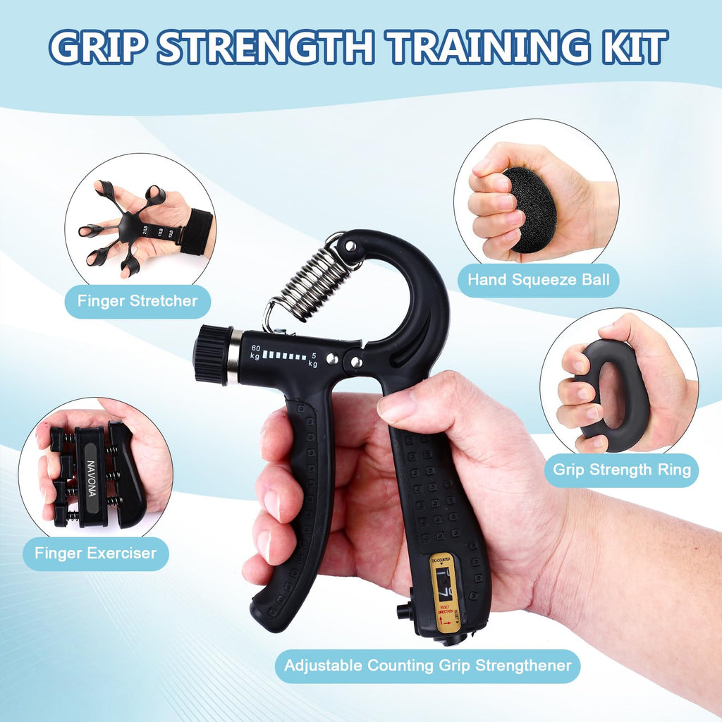 5/10 PCS Grip Strength Trainer Kit K38849