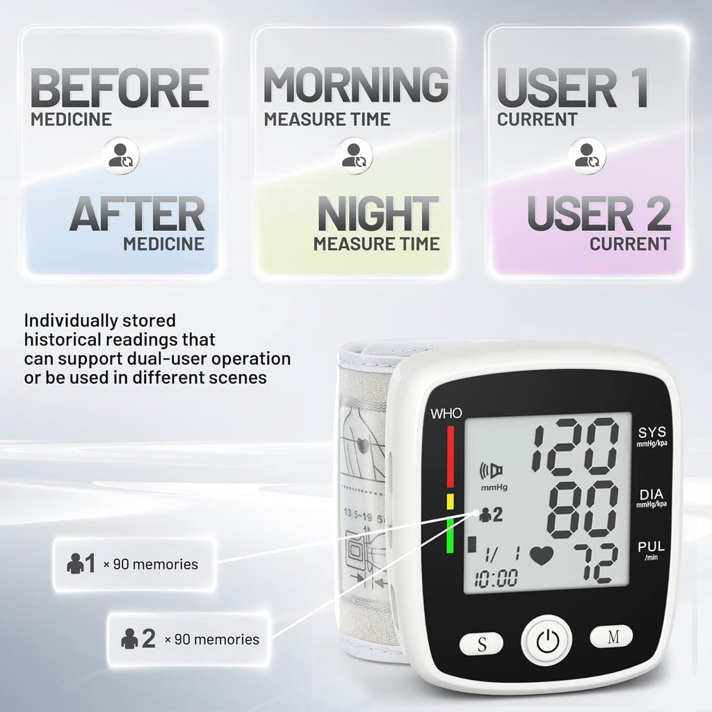Blood Pressure Monitor Wrist X1680