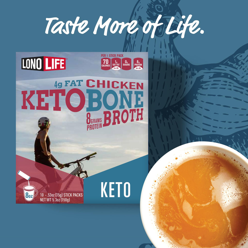 Chicken Bone Broth Powder Mix 8oz V627