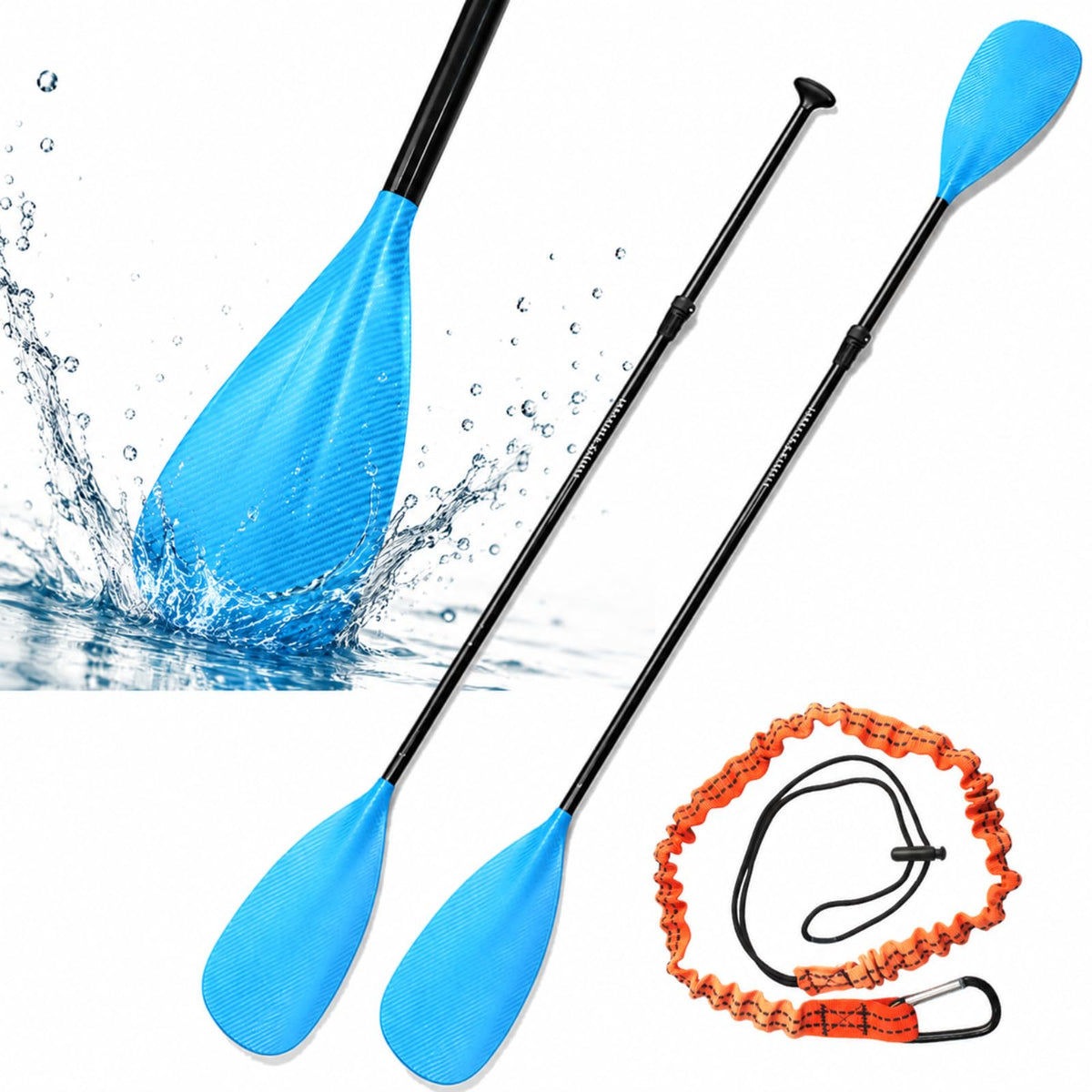 Adjustable 4-Piece Dual Blade Aluminum Paddle P3568