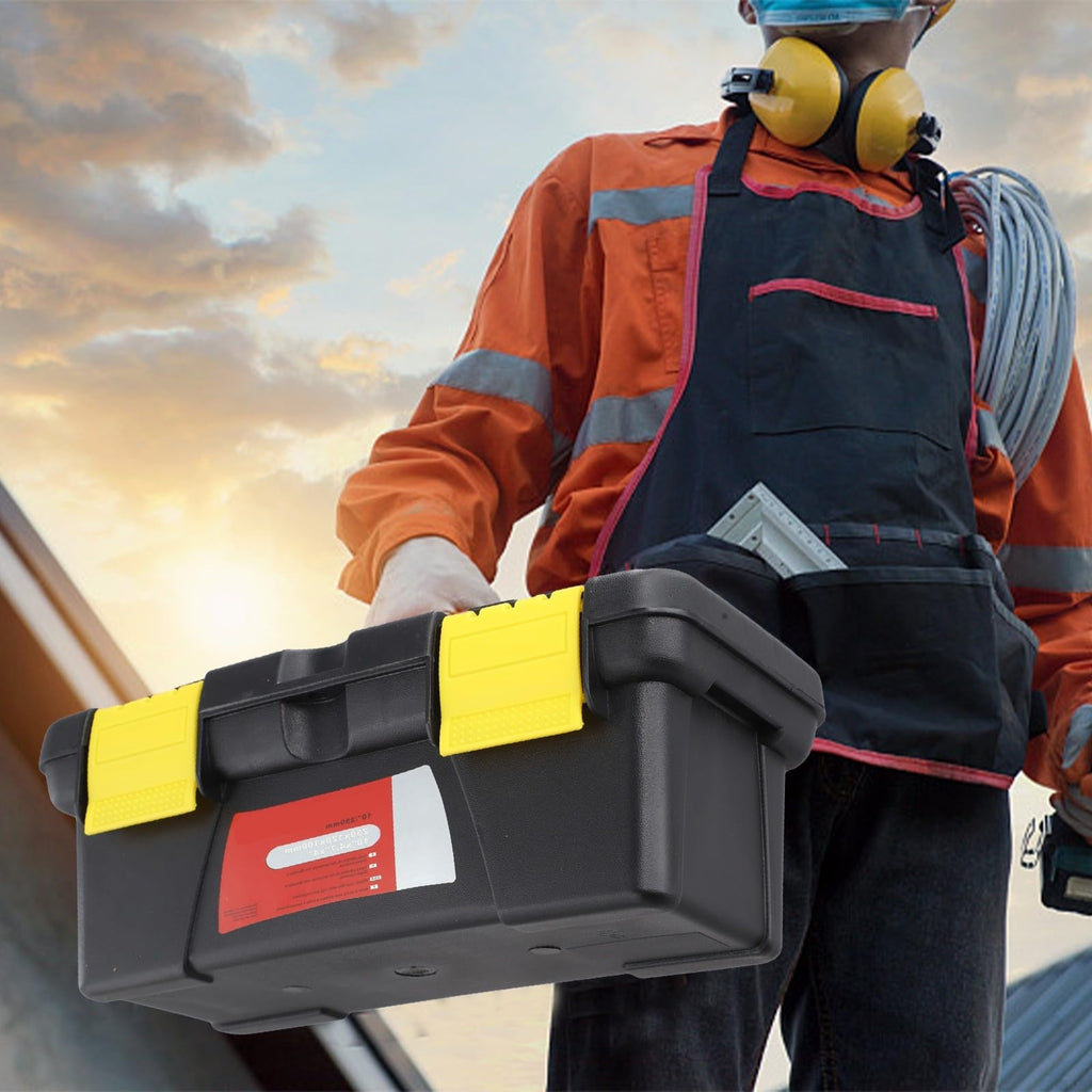 10 Inch Plastic Toolbox with 2 Layer Organization N4205