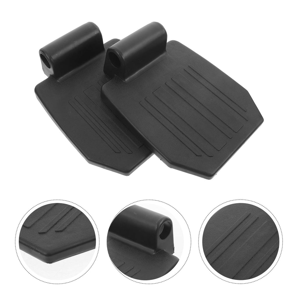2pcs Heavy Duty Wheelchair Footrest Pedals Replacement Parts F56790