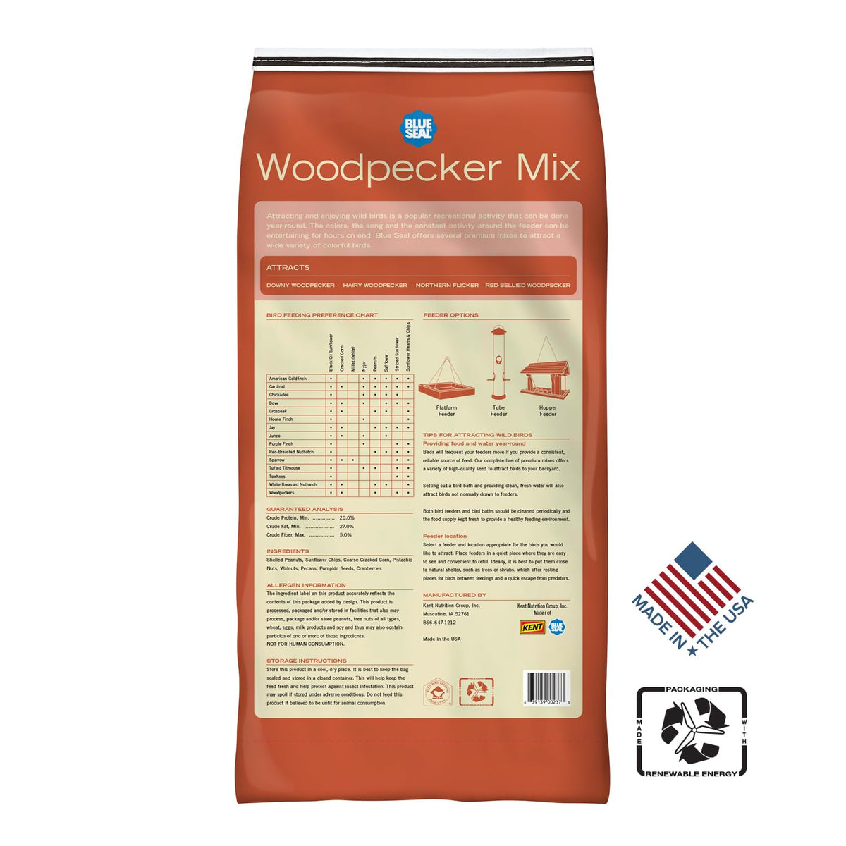 20 Pound Shell-Free Wild Bird Seed Mix T496044