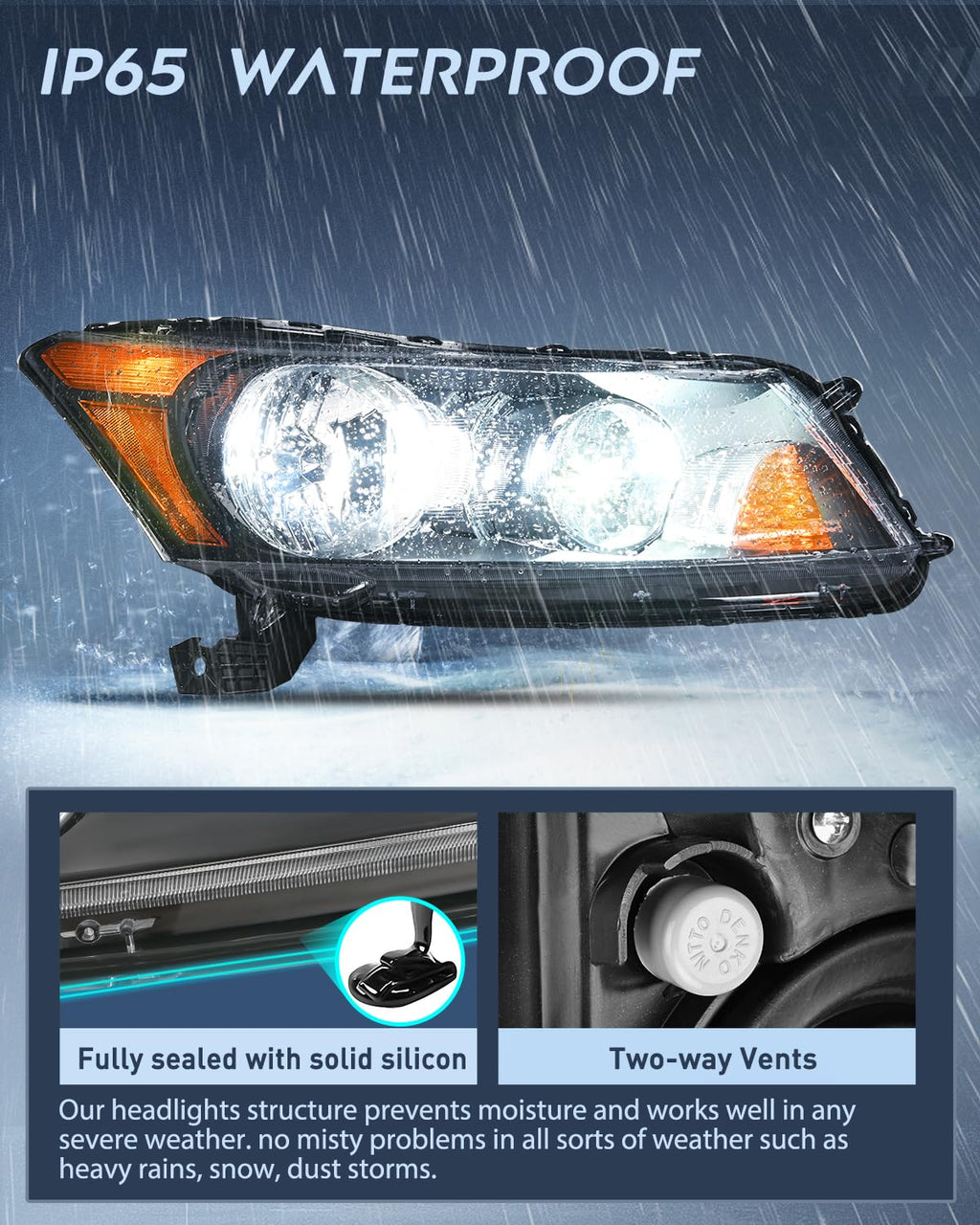 Headlights Assembly H1202