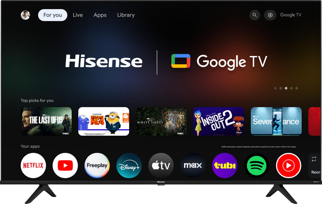 55-Inch 4K UHD Smart Google TV O1041