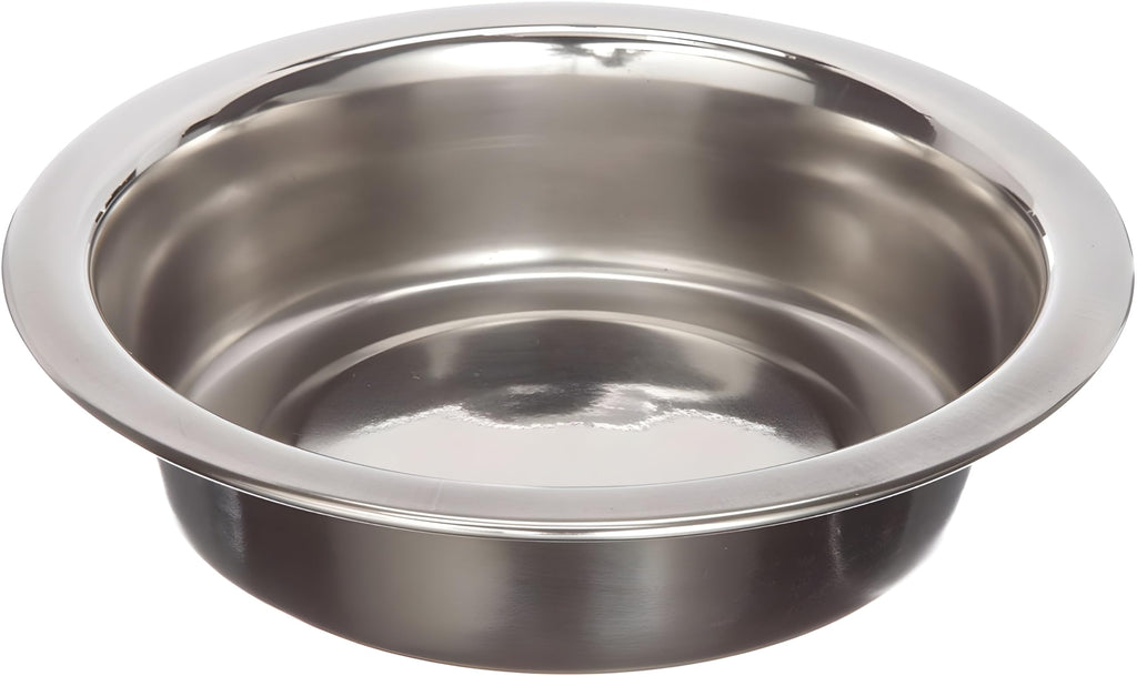 4 Pack Stainless Steel Cat & Dog Bowls, 8 oz Each R7304