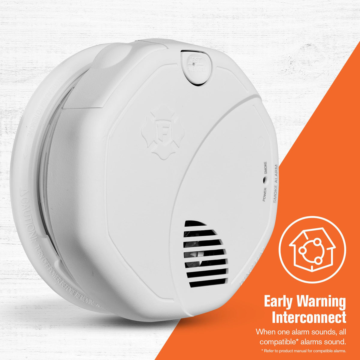 Battery Smoke Alarm with Voice Alerts X93145