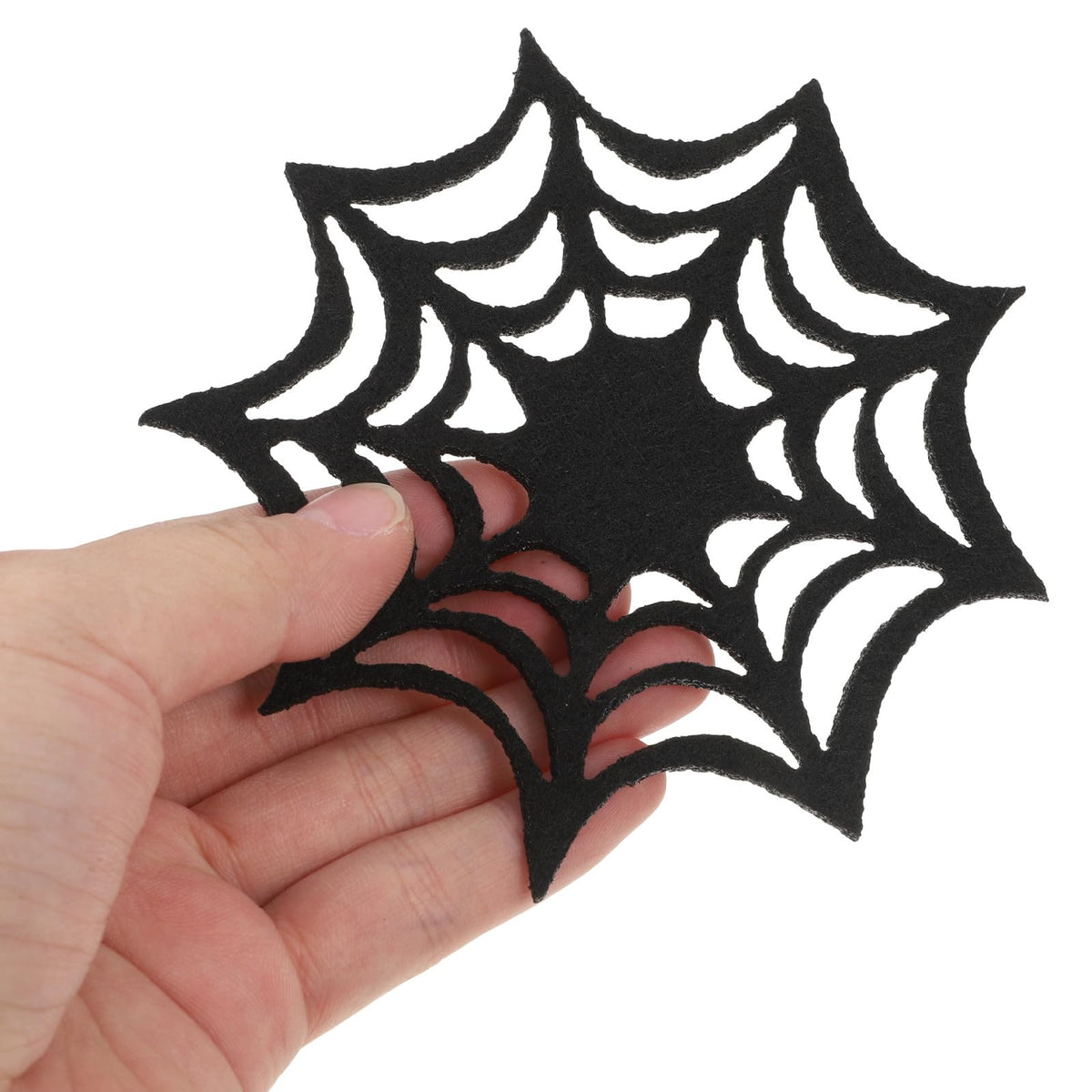 Halloween Spider Web Coasters Set G548
