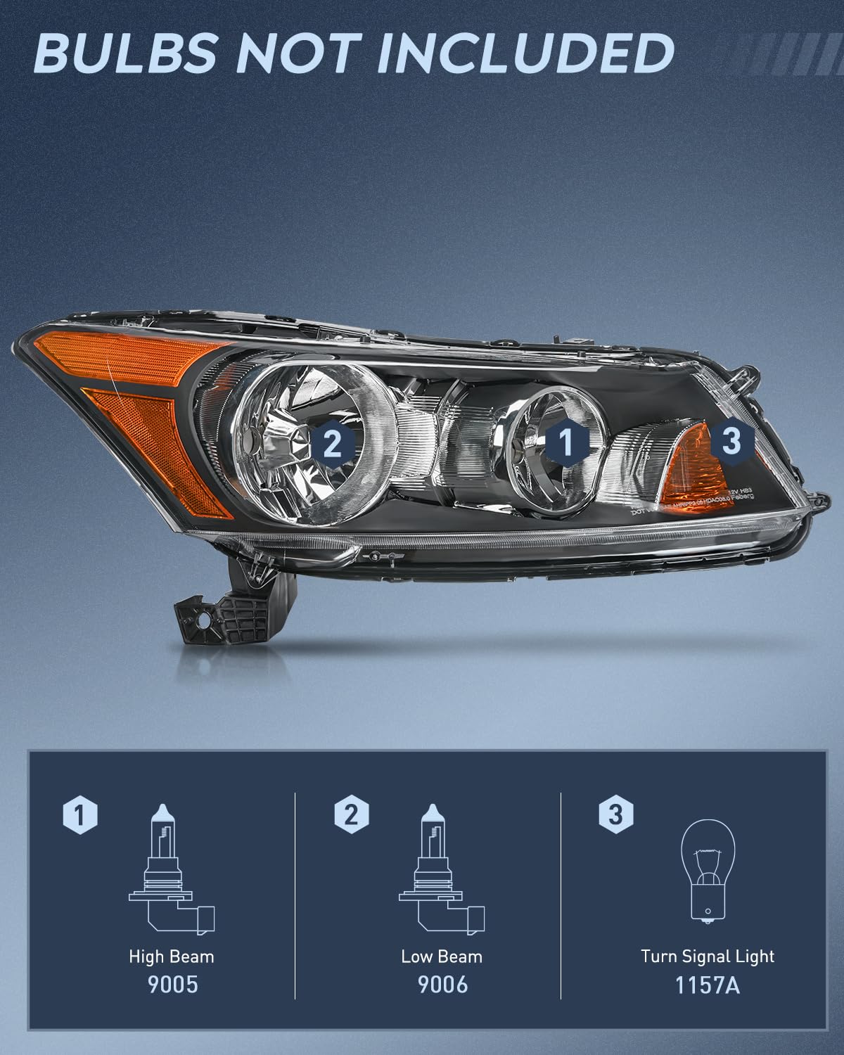 Headlights Assembly H1202