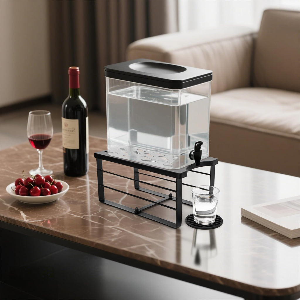 Water Filter Dispenser Stand with Silicone Coaster G786472