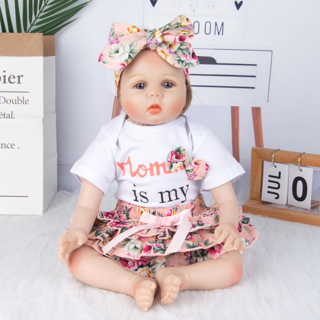 Baby Doll Clothes 20-22 Inch Girl Outfits Pleated Skirt B260278