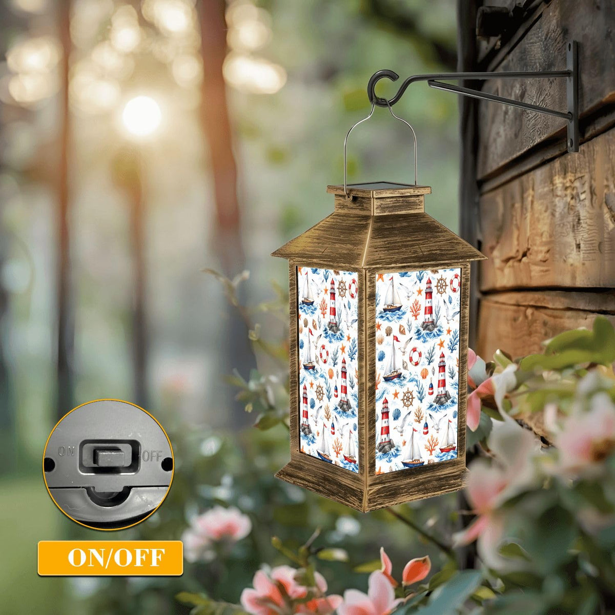 Waterproof LED Solar Lantern S636