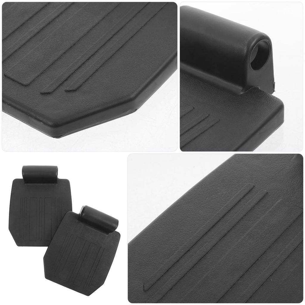 2pcs Heavy Duty Wheelchair Footrest Pedals Replacement Parts F56790