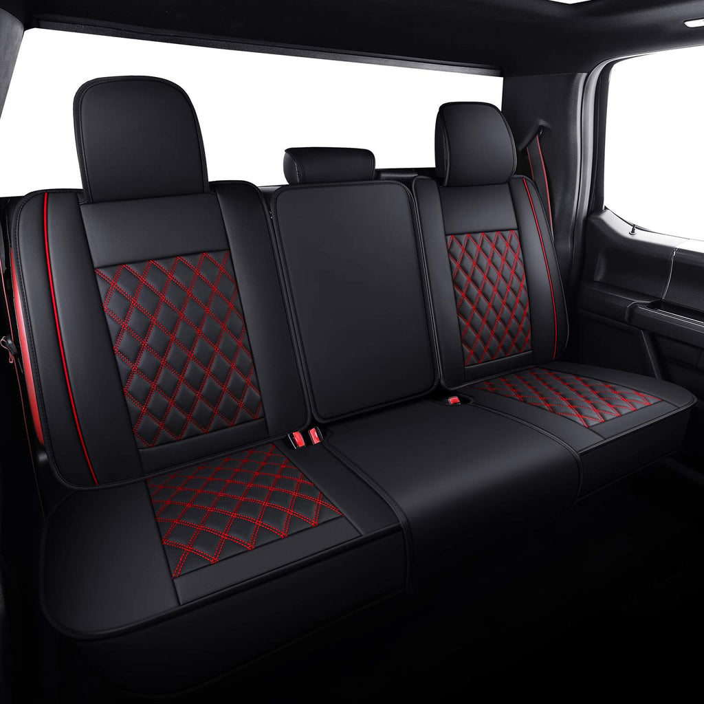 Car Seat Covers Black-Red K2546