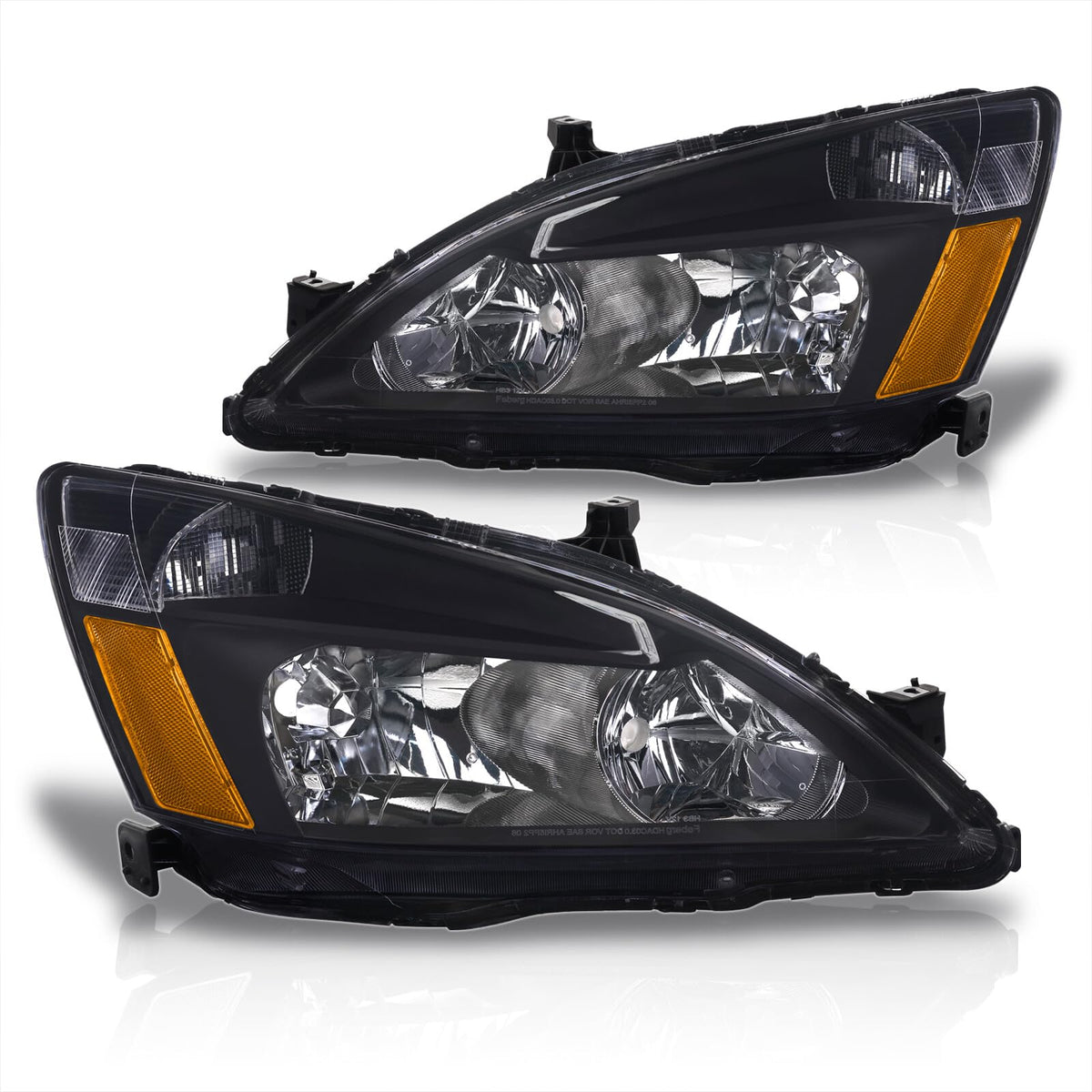 Headlights Assembly Left+Right Pair Q7445