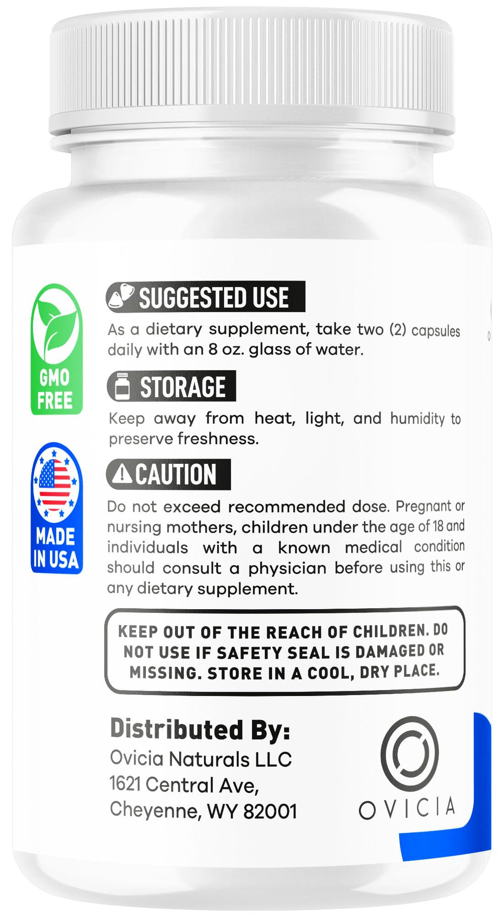 All Natural Vitamins Capsules, 60 Capsules W43189