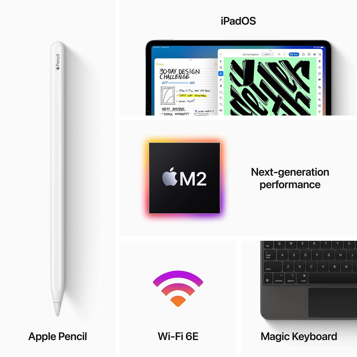 iPad Pro 12.9-inch WiFi 128GB Space Gray Y970