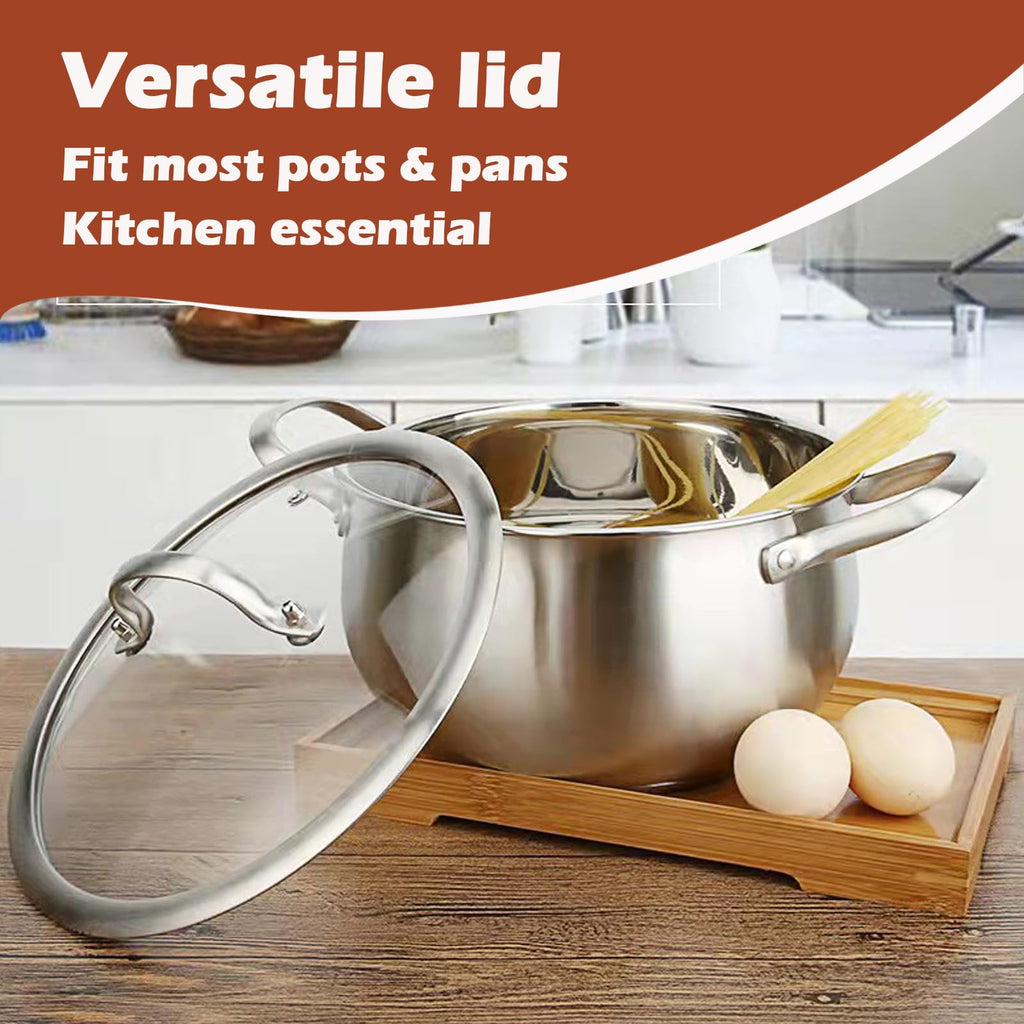 Stainless Steel Glass Lid for 12 Inch Pans and Pots E5942