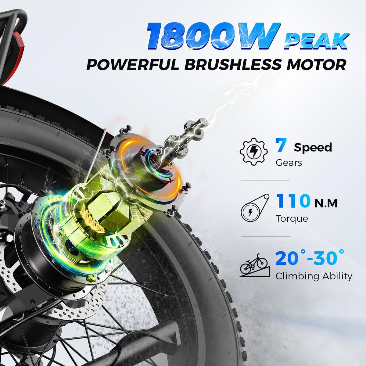 Electric Bike 26 x 4 Fat Tires N298028