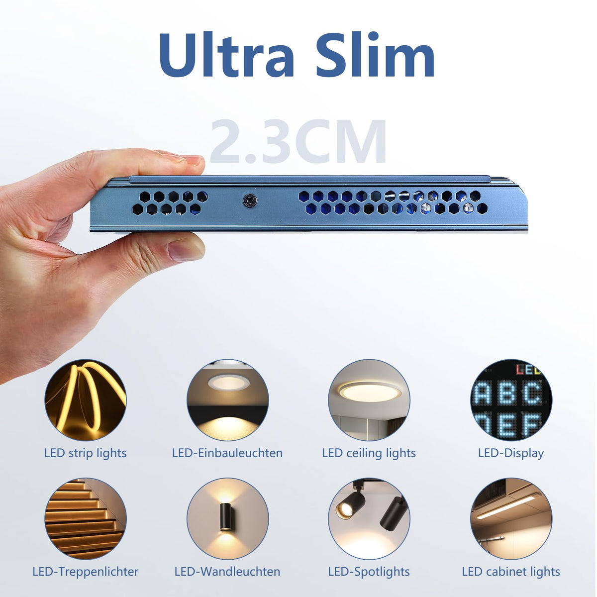 12V 200W Ultra Slim LED Power Supply R51797