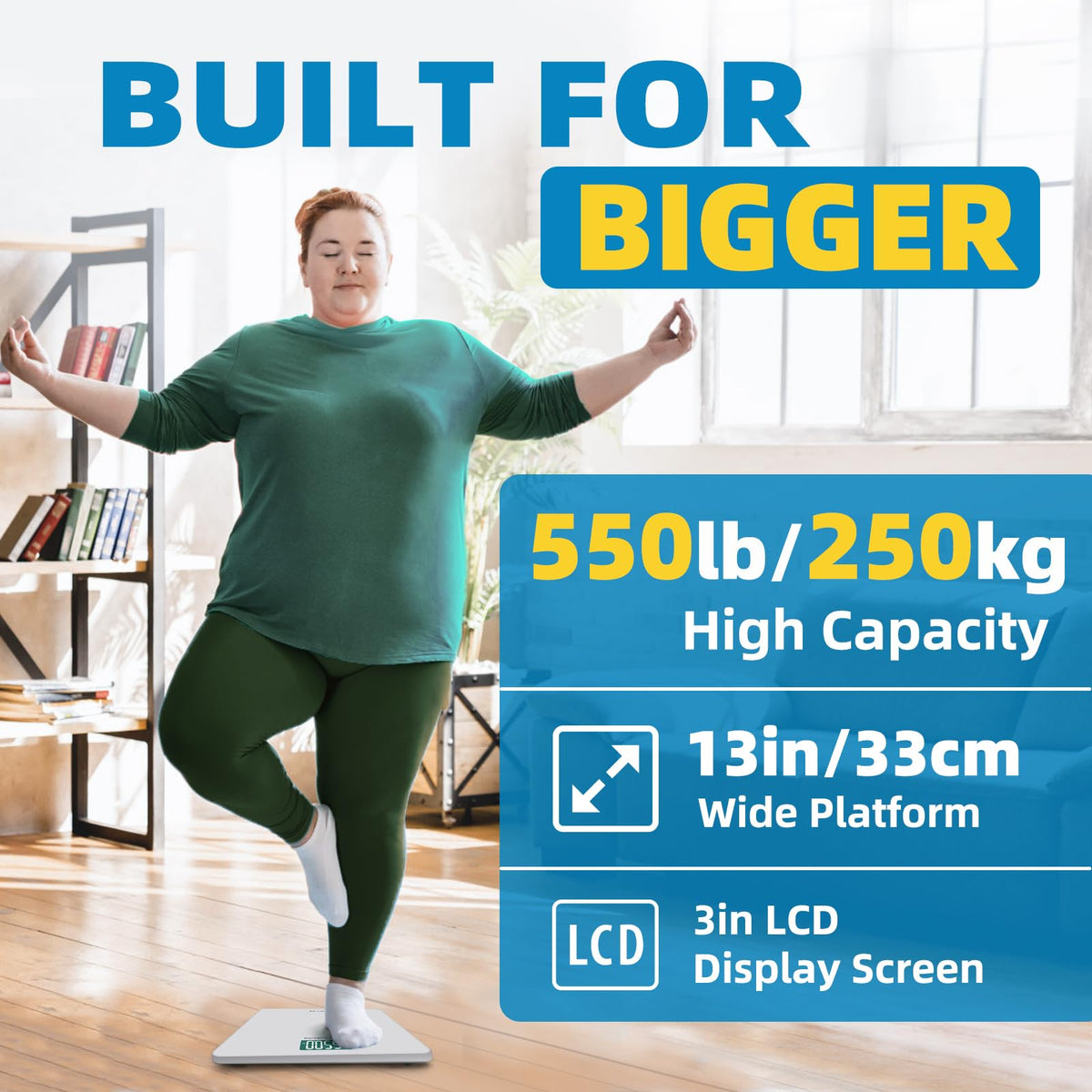 Digital Bathroom Scale Q8339
