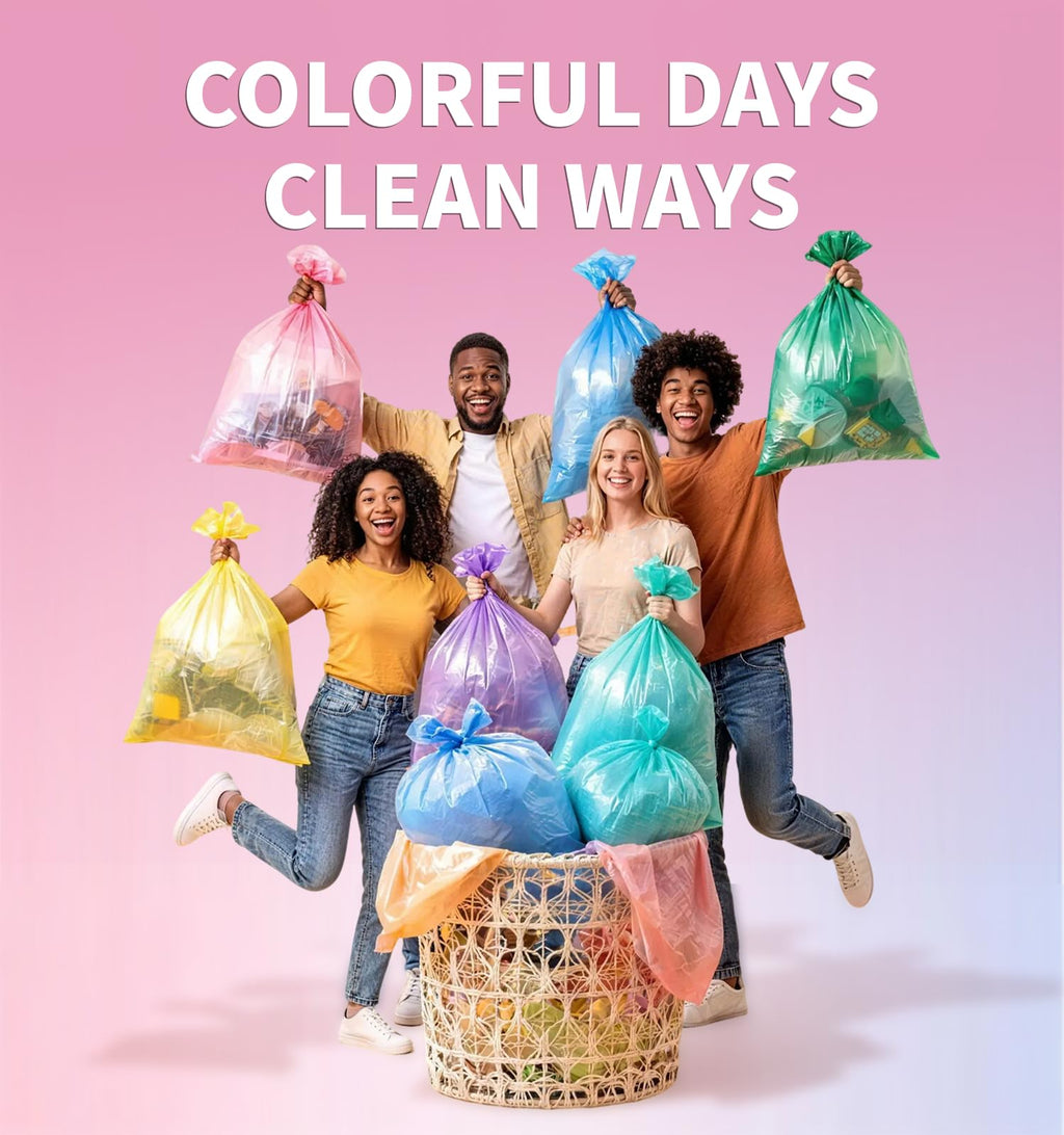 4 Gallon 0.86 Mil Unscented 150 Count Small Trash Bags N6451