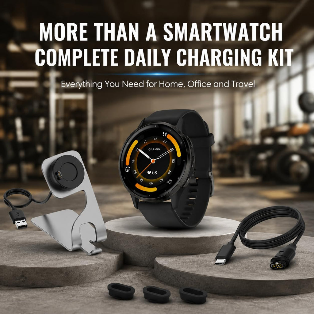Black 45mm GPS Smartwatch O804