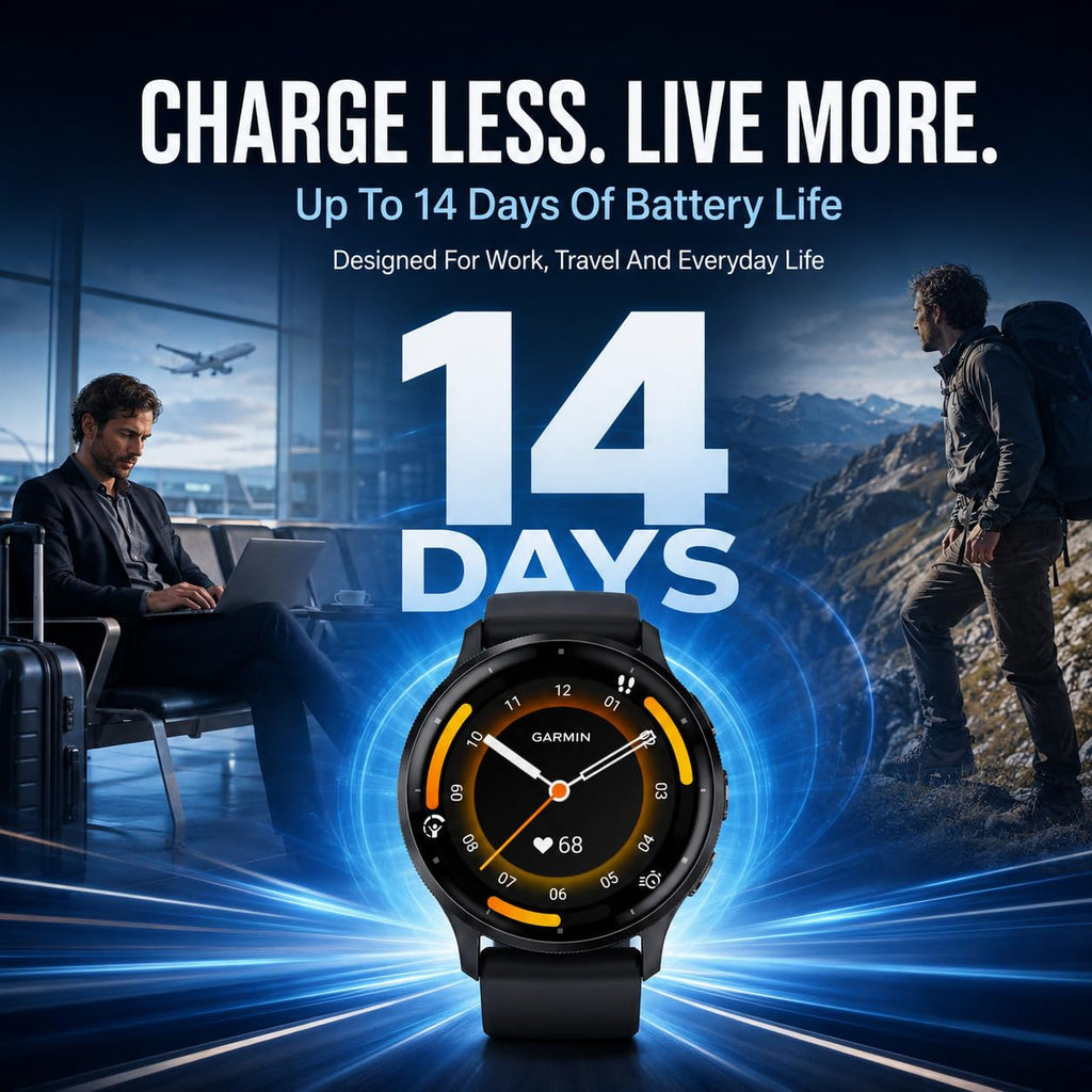 Black 45mm GPS Smartwatch O804