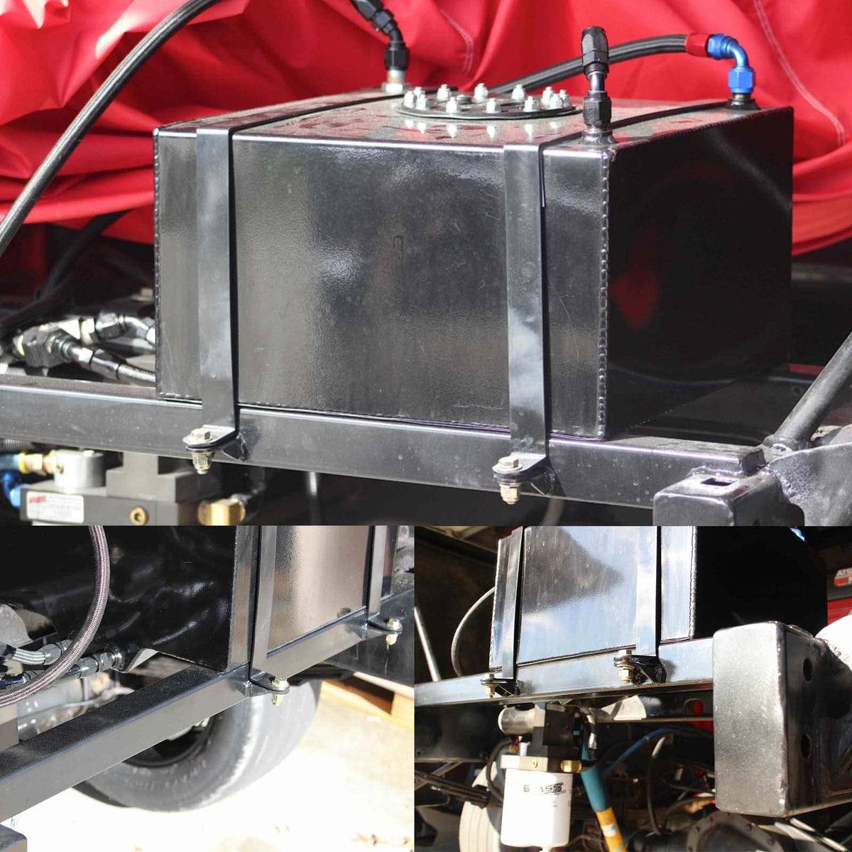 5 Gallon Aluminum Fuel Tank with Level Sender V472