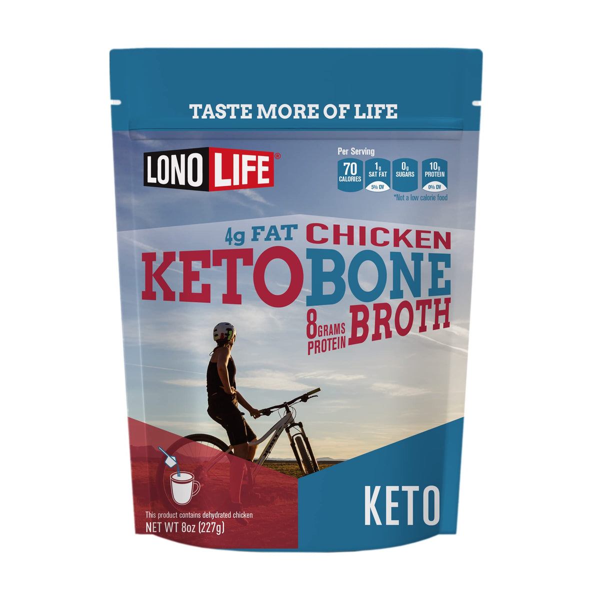 Chicken Bone Broth Powder Mix 8oz V627
