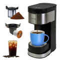 Single Serve Coffee Maker 6–12 Oz Black J81743