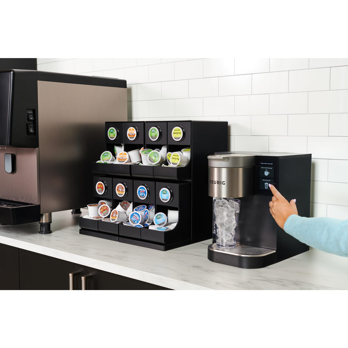Single Serve Coffee Maker with 110 oz Water Reservoir K33986
