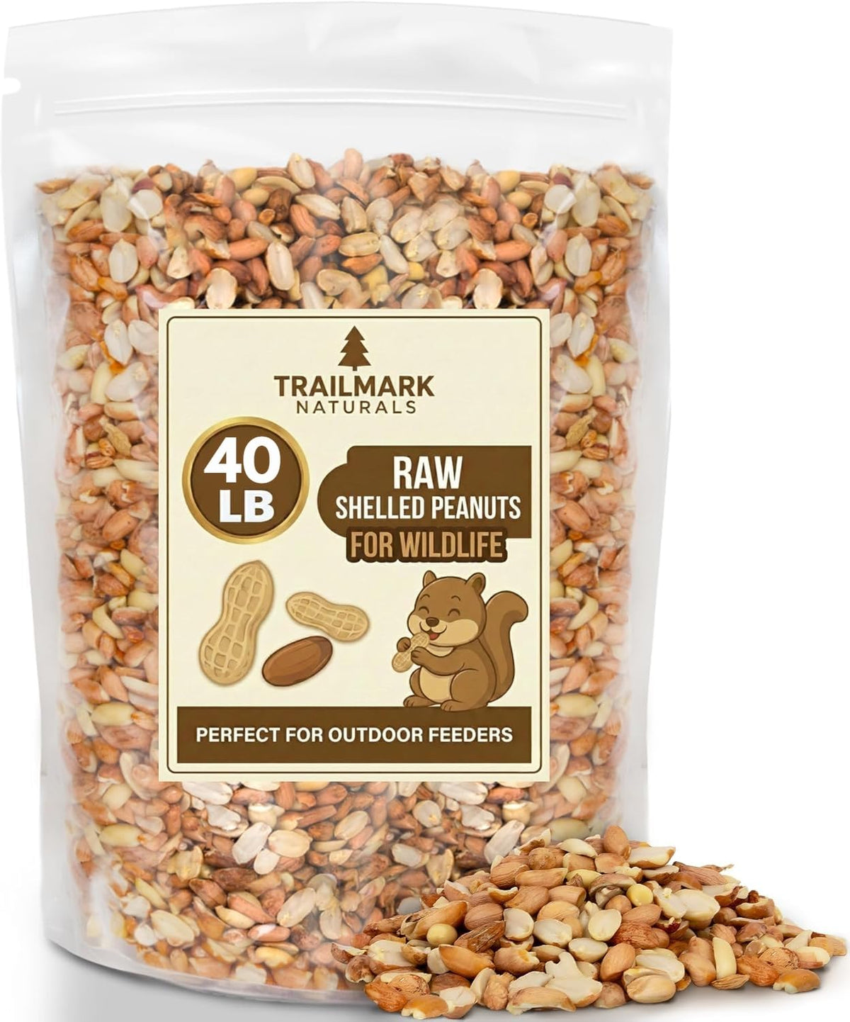 Raw Shelled Peanuts Z180