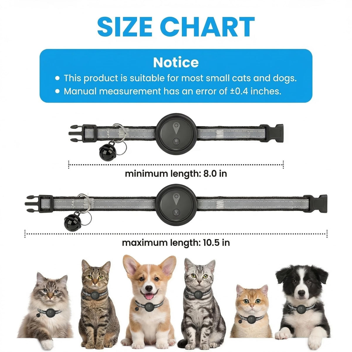 GPS Pet Tracker for Dogs & Cats H635904