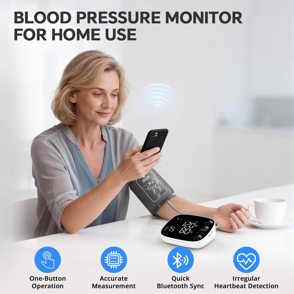 Blood Pressure Monitor Bluetooth Upper Arm M89204