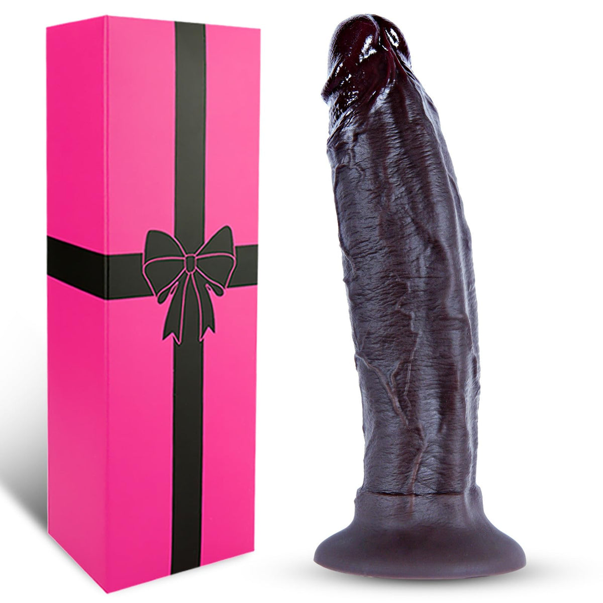 7 Inch Dual Density Silicone Dildo with Suction Cup M30670
