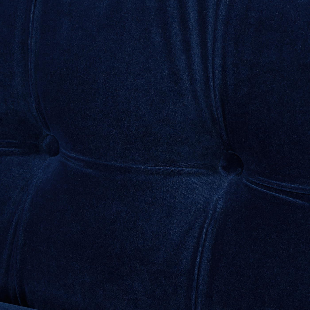 Navy Blue Velvet Tufted Sofa Y103