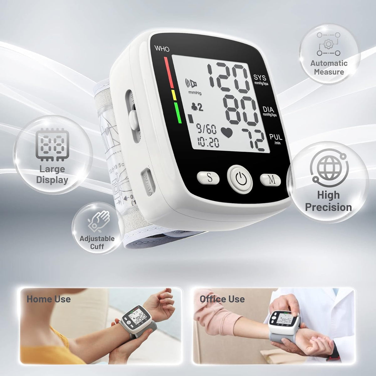 Blood Pressure Monitor Wrist X1680