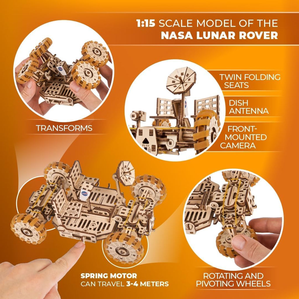 3D Wooden Mechanical Puzzle 319-Parts M62230