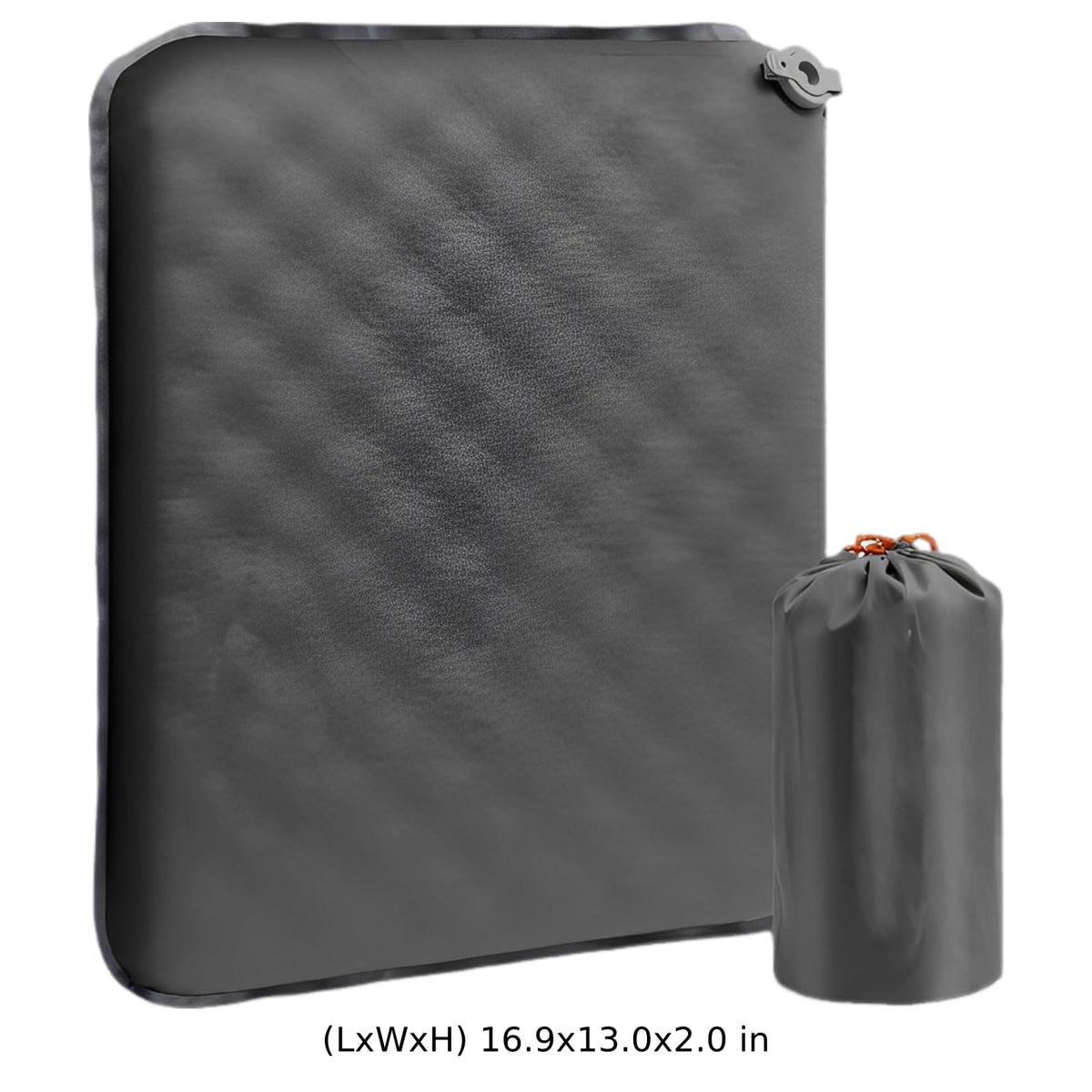2 Pcs Inflatable Nylon TPU Seat Cushion E189