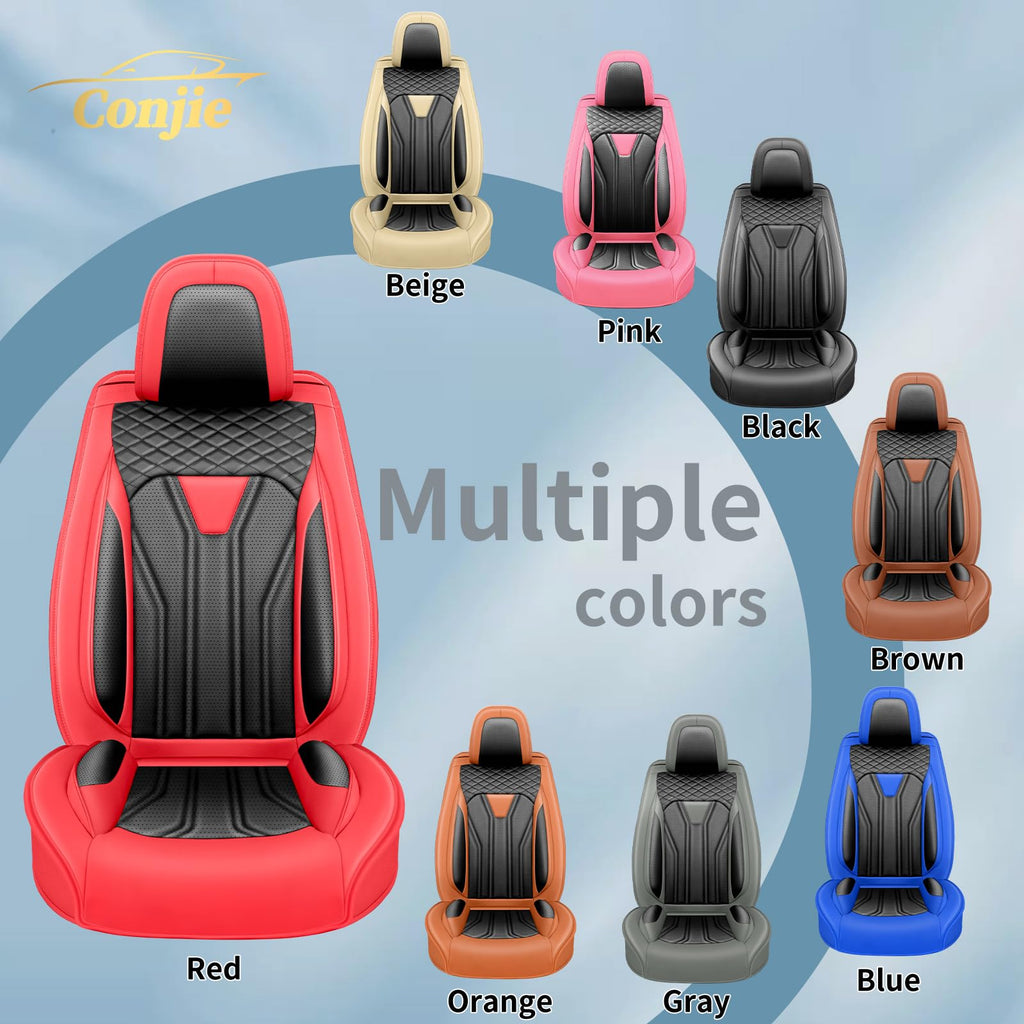 Car Seat Covers Red & Black W891